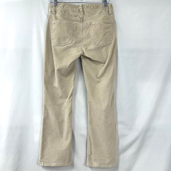 GAP Y2K Low Rise Bootcut Flare Tan Corduroy Pants Womens 30" Waist 2000s Indie - Picture 5 of 7